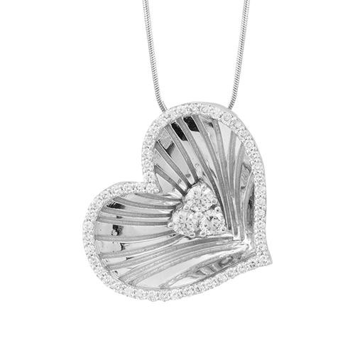 THE WHITE VALENTINE PENDANT