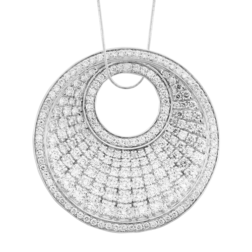 DISC DIAMOND PENDANT